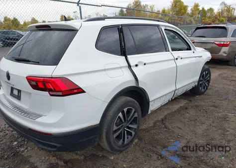 2022 Volkswagen Tiguan 2.0T S from USA, damaged, VIN 3VV1B7AX5NM176034